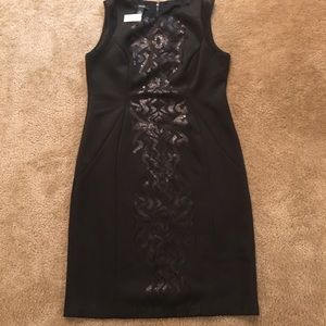 Re-Posh Black Sequin Cocktail Dress